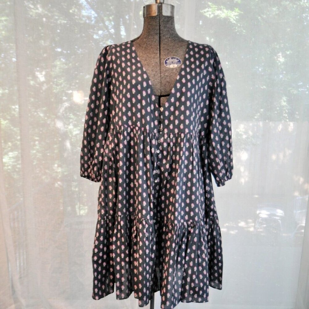 J.CREW NWOT BUTTON FRONT BEACH DRESS - Size Small
